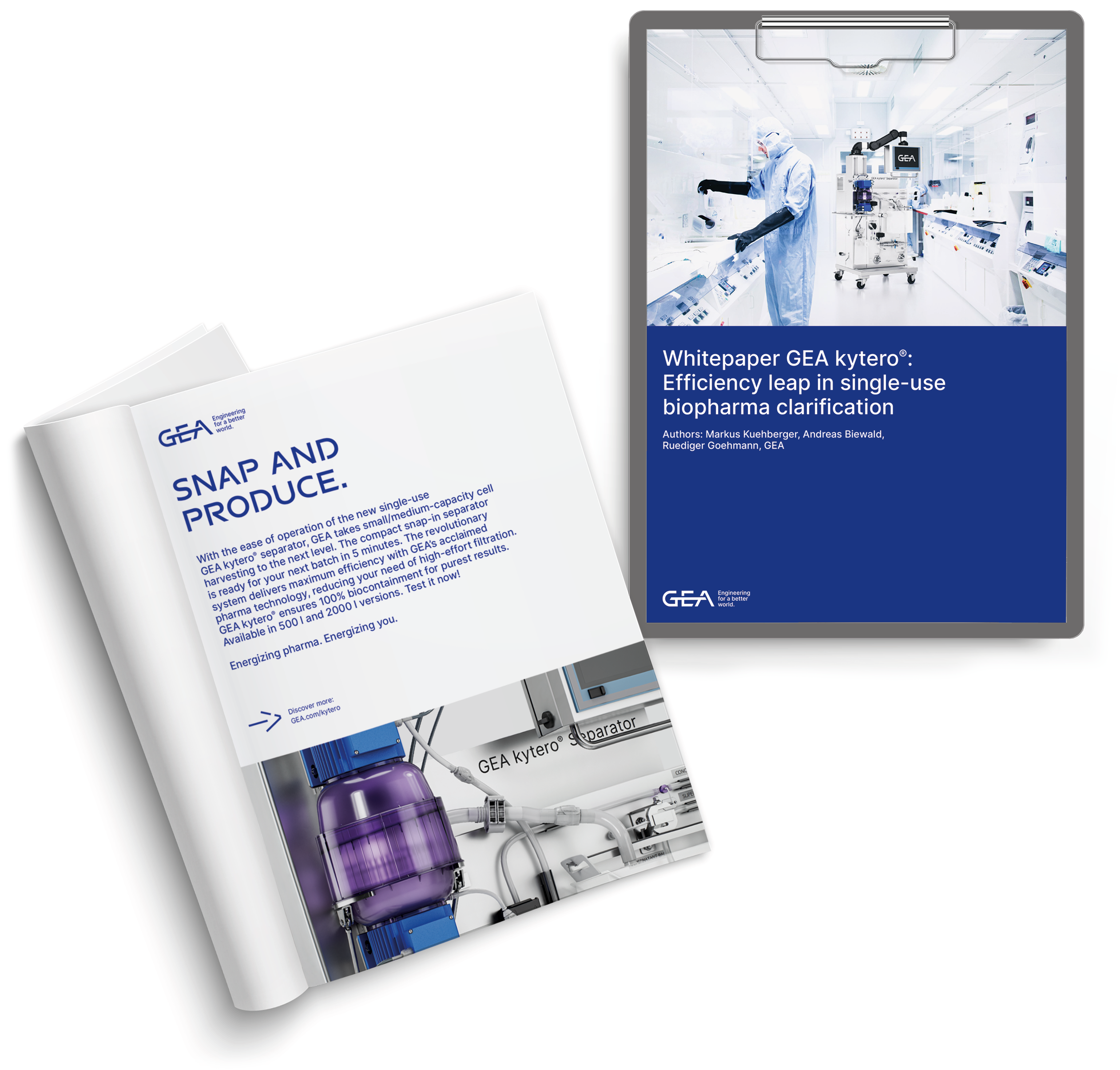 Whitepaper und Anzeige