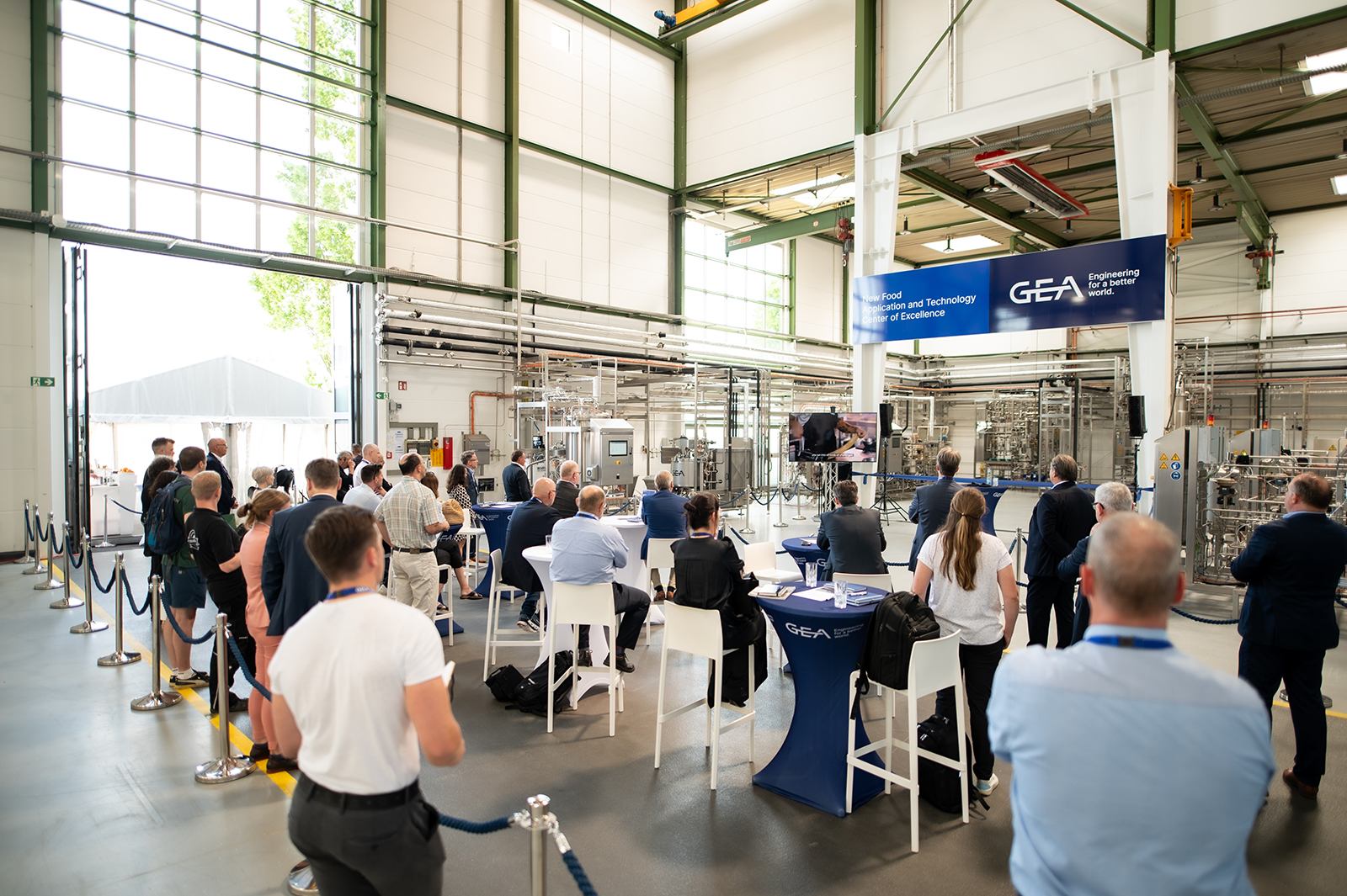Eröffnungsfeier bei der GEA Group