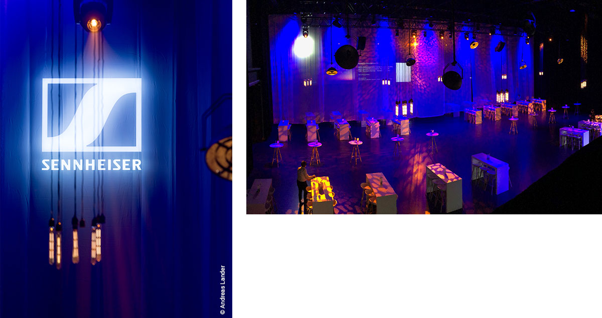 Illuminated meeting space