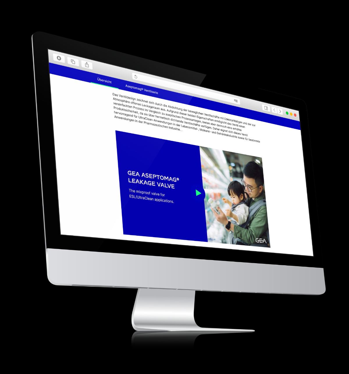 Campaign landing page