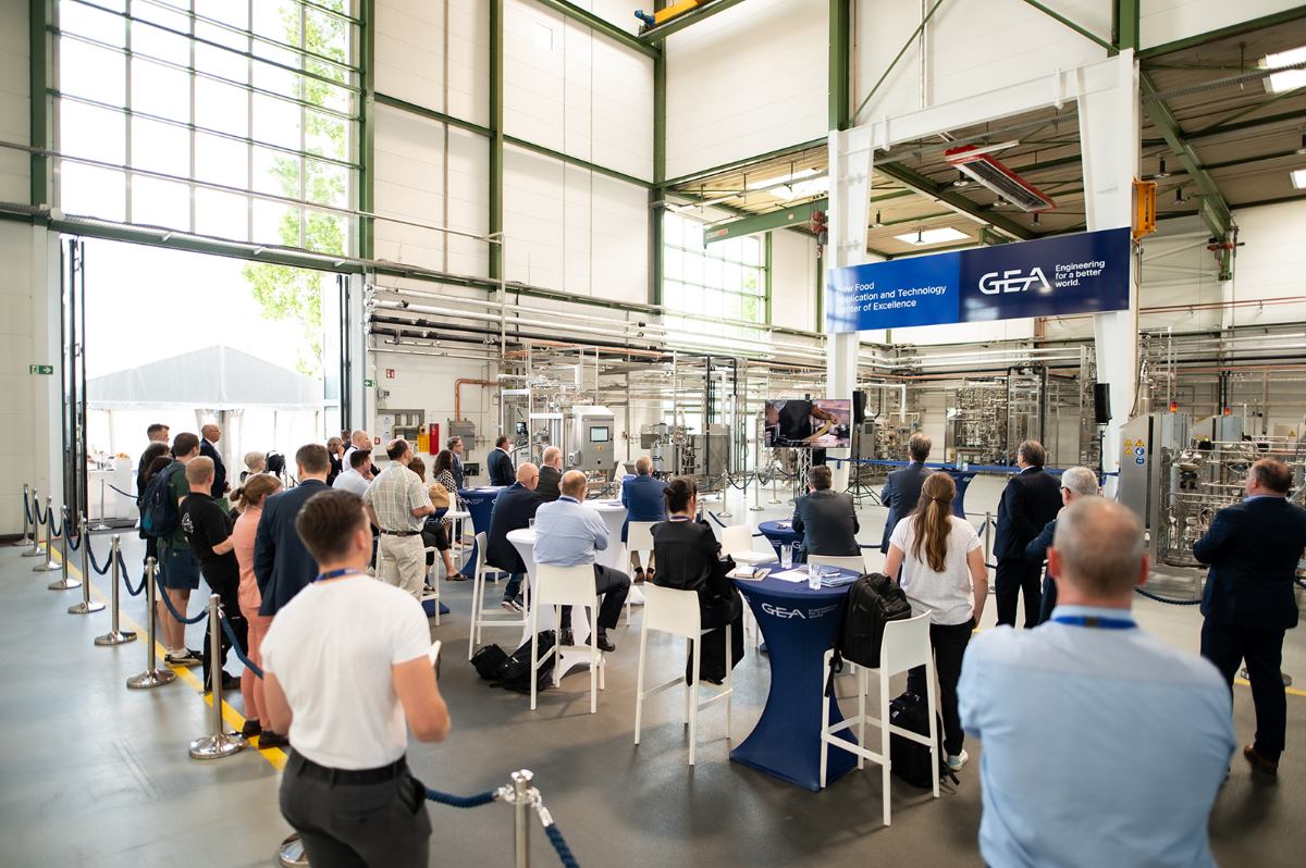 Eröffnungsfeier bei der GEA Group