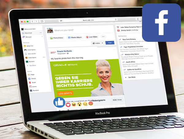 Recruiting ad on website | Social Recruiting